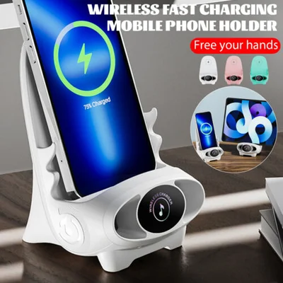 🔥Last Day Sale 49%🔥Mini Chair Wireless Fast Charger Multifunctional Phone Holder